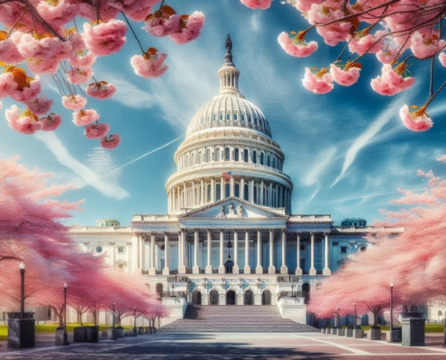 AI Generated image of US Capitol